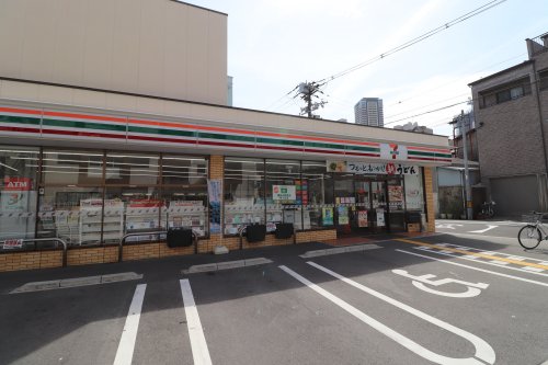 コンビニ　セブンイレブン大阪大淀中店（コンビニ）まで214m