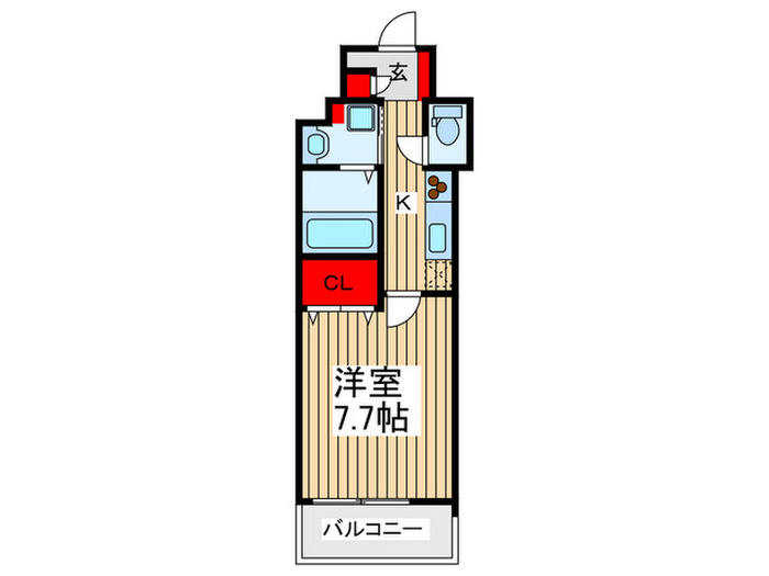 グランコート志木の間取り写真