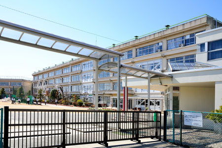 中学校　柏市立柏第三中学校（中学校）まで669m