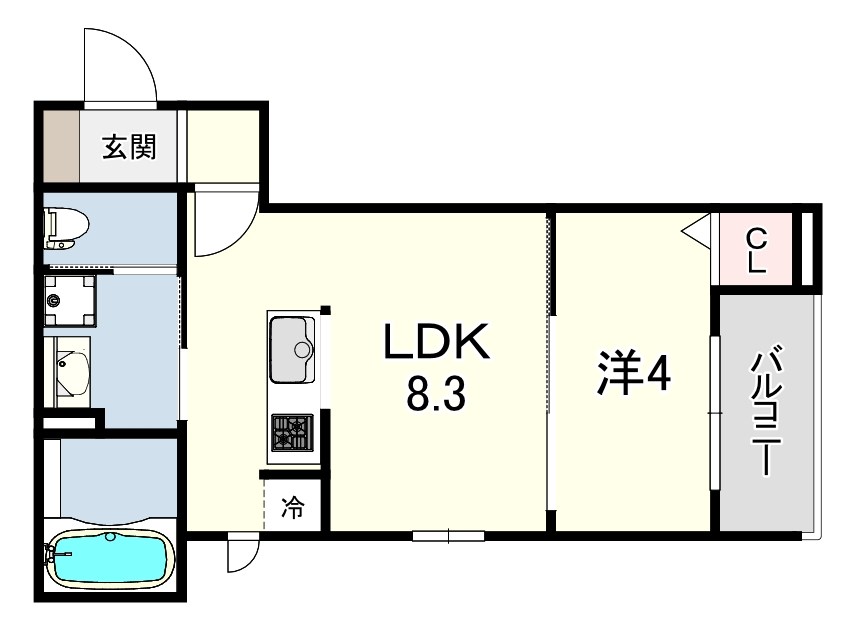 ROBOT HOME魚住の間取り写真