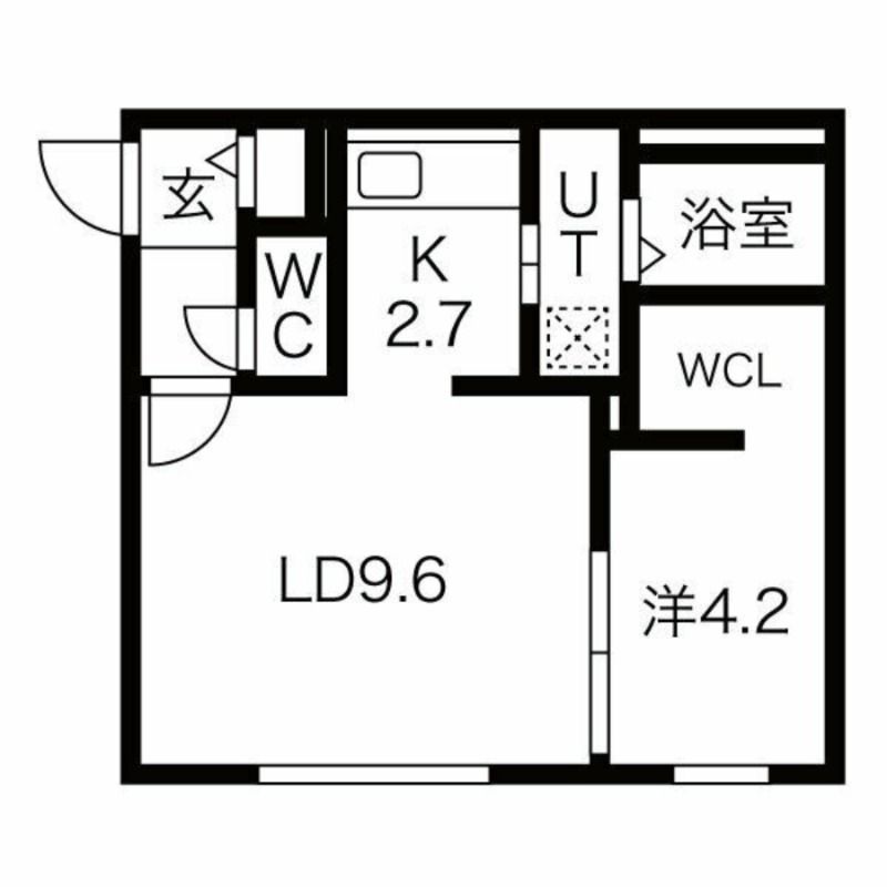 alloggio miteの間取り写真