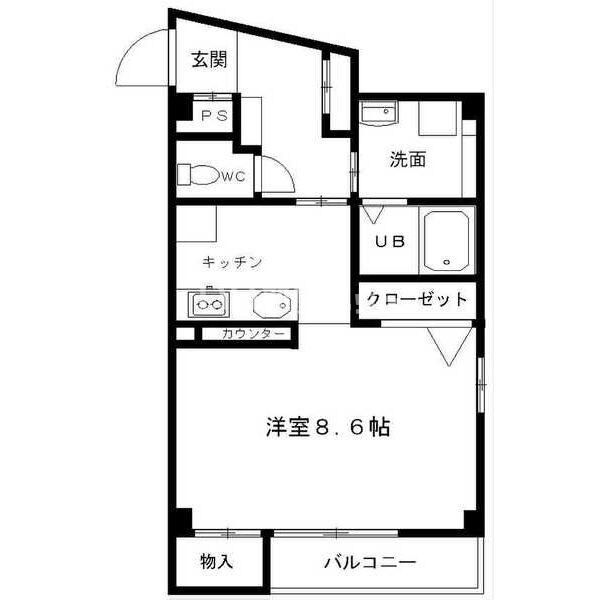カーサ オグリの間取り写真