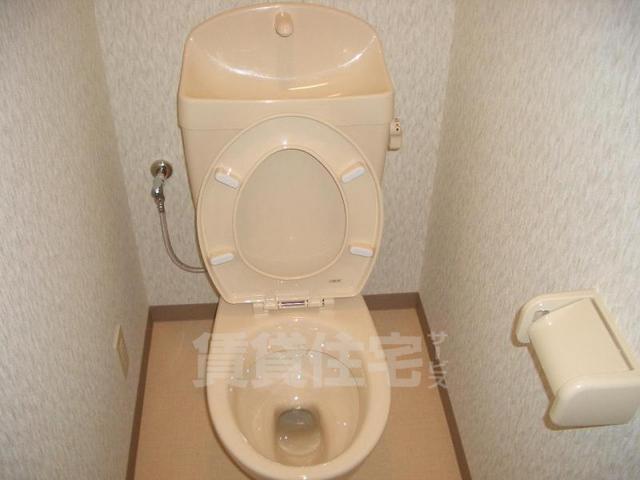南海泉北線 深井駅 徒歩9分 2階建 築21年のトイレ写真