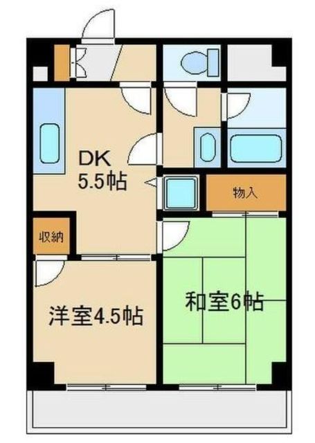 2K Mansion in Kawasaki-ku, Kawasaki, Kanagawa — photo 2 of 3