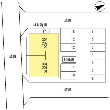 セジュールヨーコンの玄関写真