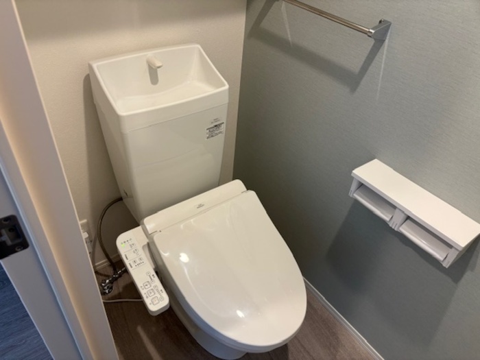 トイレ　ゆったりとした空間のトイレです
