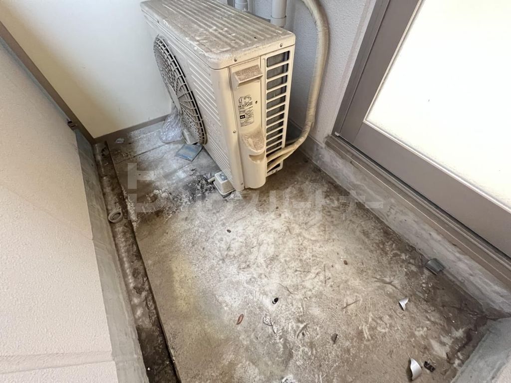 バルコニー　庭