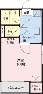 東京メトロ東西線 浦安駅 徒歩9分 2階建 築18年の間取り写真