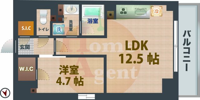 京王井の頭線 高井戸駅 徒歩8分 10階建 新築の間取り写真