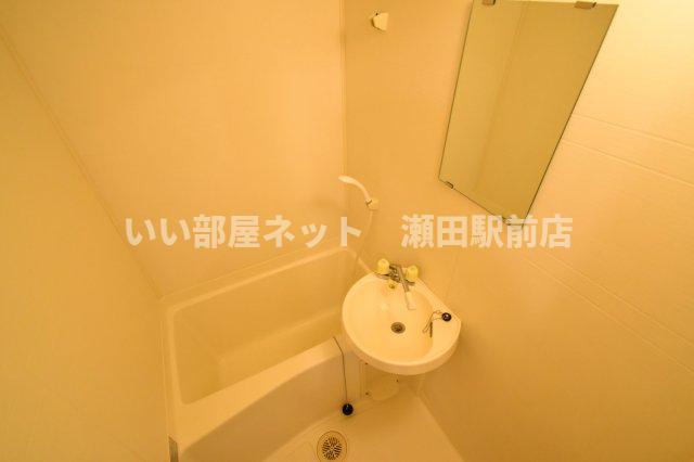 ＪＲ湖西線 おごと温泉駅 徒歩10分 2階建 築31年の風呂写真
