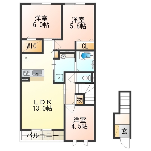 Villa Galibierの間取り写真