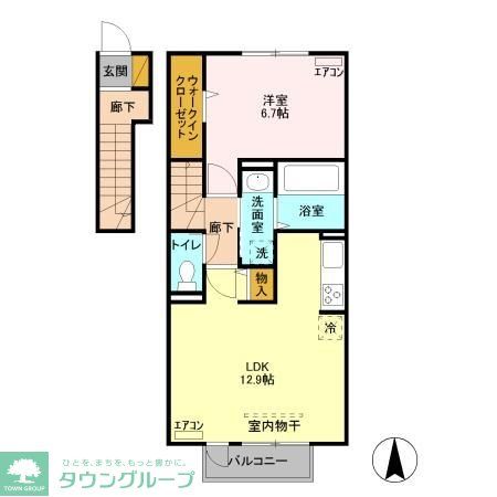 ヴァンベールの間取り写真