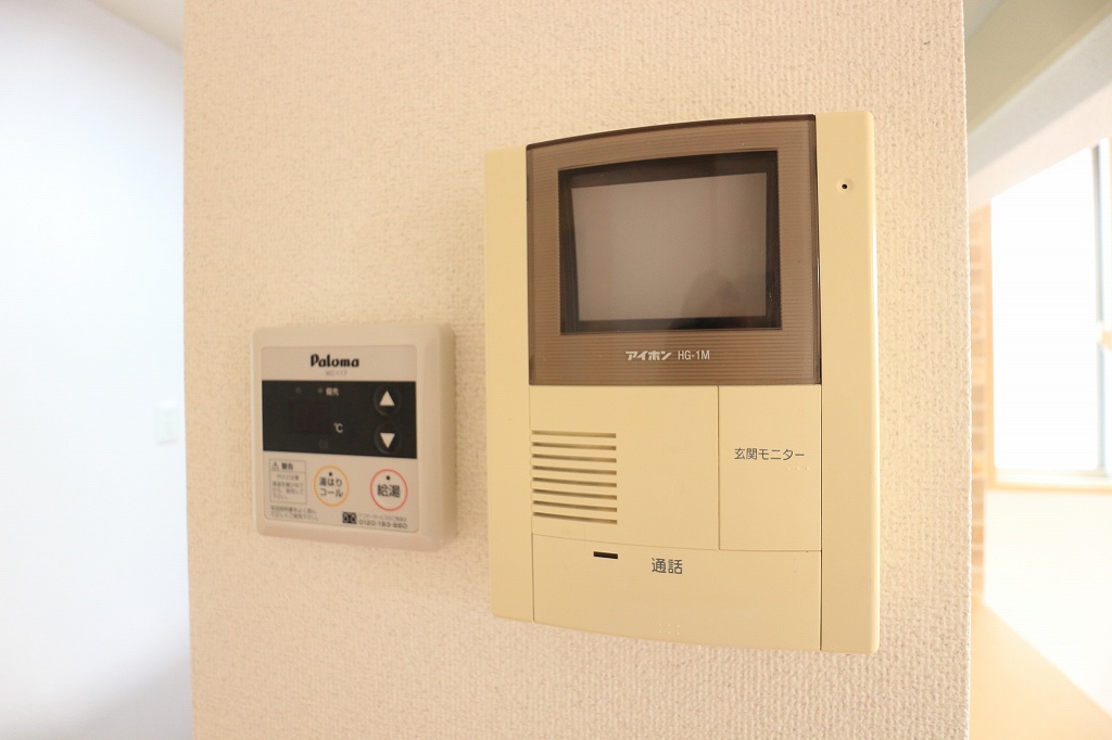 セキュリティ　モニターホン完備で来客が確認できます。