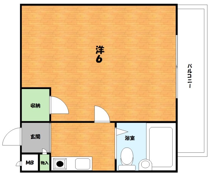 ラピュタIIの間取り