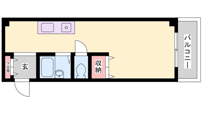 東邦パレスの間取り