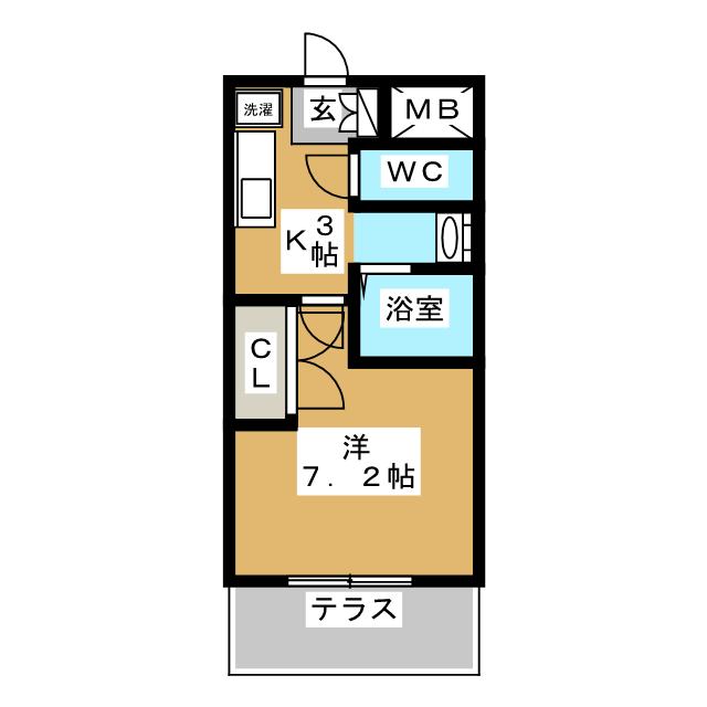 ヴィアルＣｉｔｙ富沢の間取り