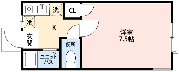 ポム・ヴィレの間取り