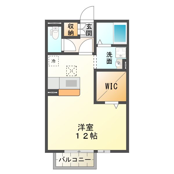 【プレミール北口　Ａ棟の間取り】