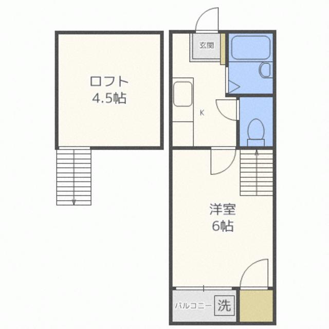 ＡＰＴ０１（エーピーティ０１）の間取り