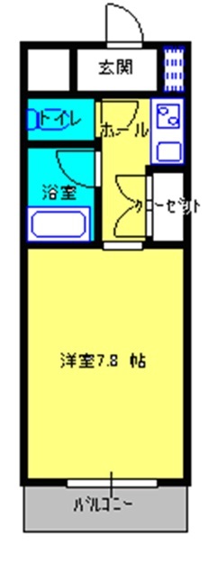 アトモスなばりの間取り