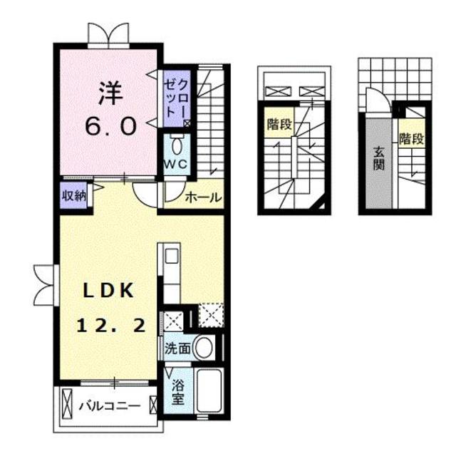 ヤハタフジの間取り