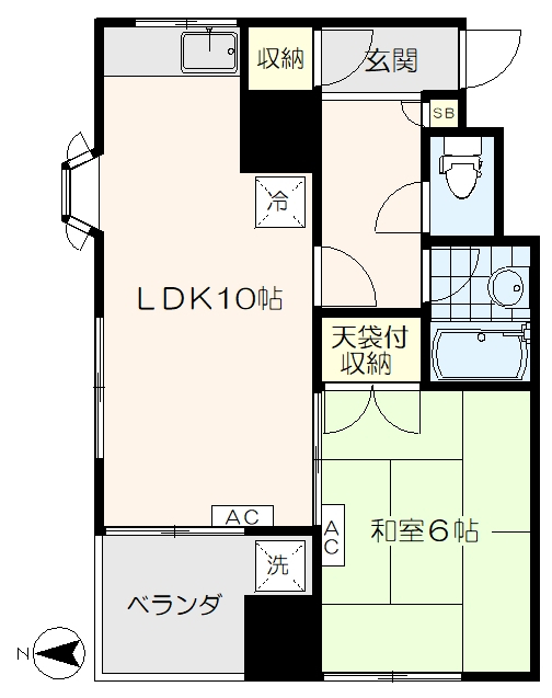 ゴールドパレス豊玉の間取り