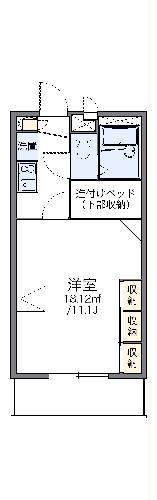 レオパレス湘南Ａの間取り