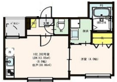 仮称）新井一丁目コーポの間取り