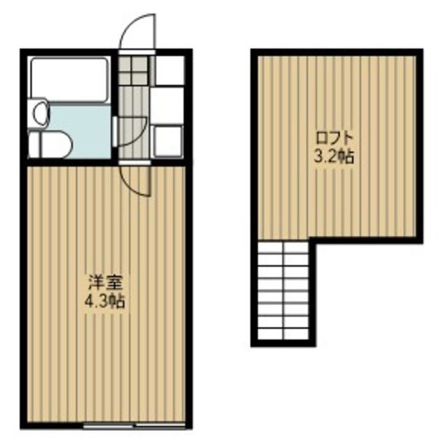 朝霞市宮戸のアパートの間取り