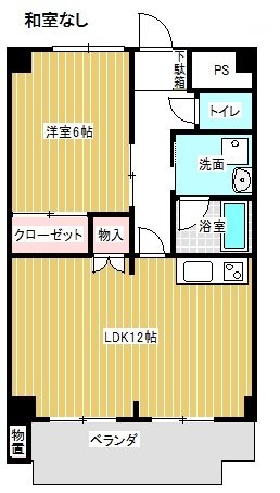 白河ハイツの間取り