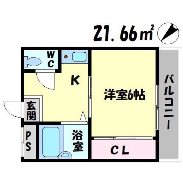 エクシードプラザ豊中の間取り