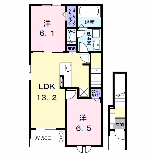 アルドールIIの間取り