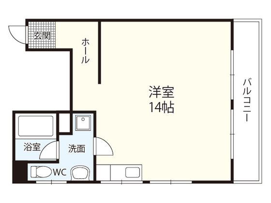 第２山長ビルの間取り