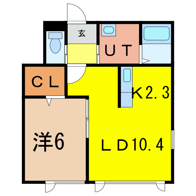 ＯＬＩＶＥVの間取り