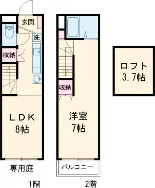 アドリアーノ長山の間取り