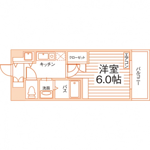 クレシア弐番館の間取り