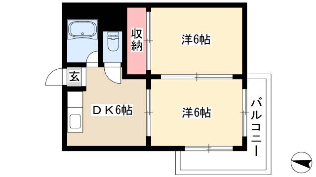 明治第2ビルの間取り