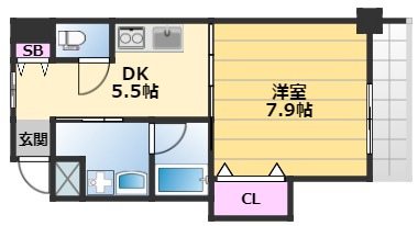 ウイングなかもずの間取り