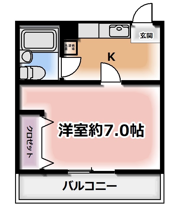 メゾンブーシェの間取り