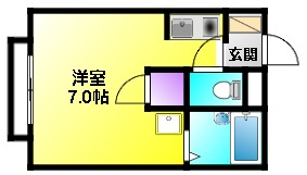 ハイツセラヴィの間取り