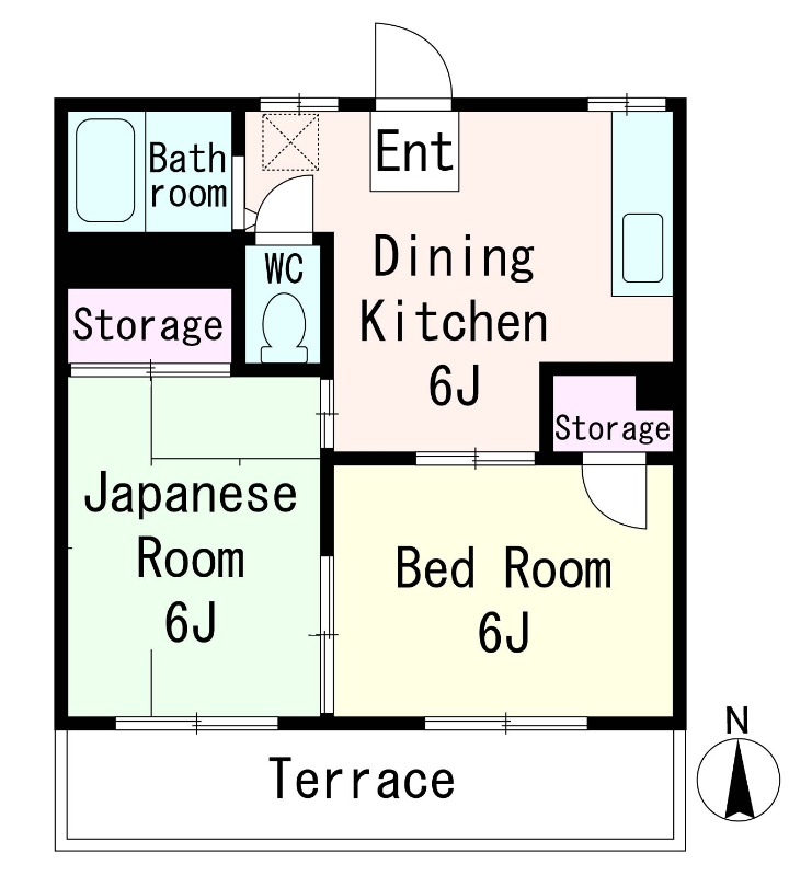 第一フラワーハイツの間取り