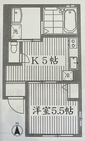 メゾンKSの間取り