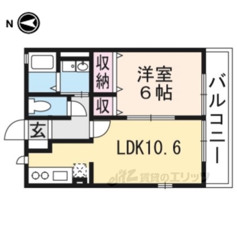 ラフィネマツヤマの間取り