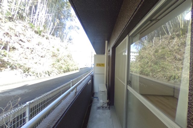 バルコニー　2021年2月撮影