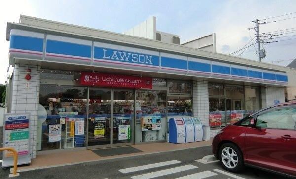 コンビニ　ローソン松戸五香店（コンビニ）まで450m