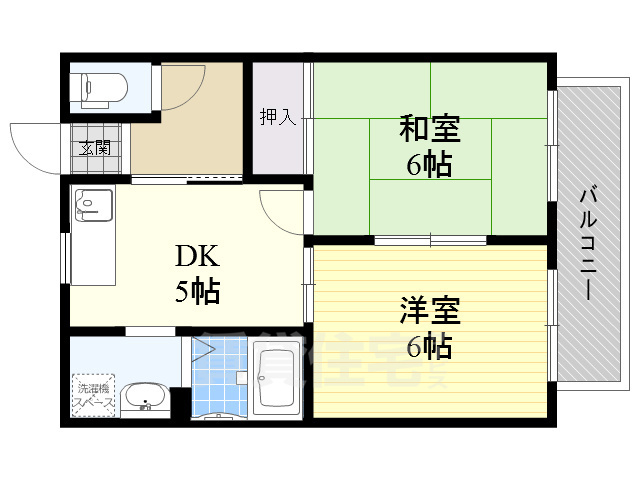 【セイム東船橋の間取り】