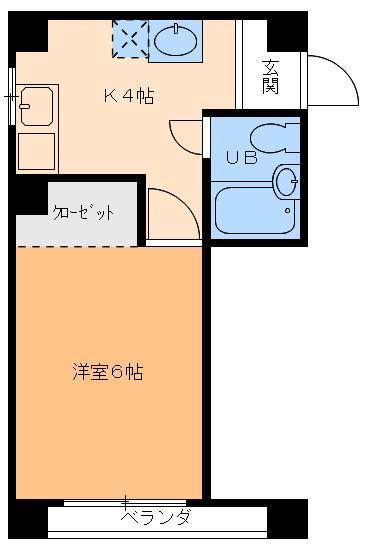 シャルル清水町の間取り