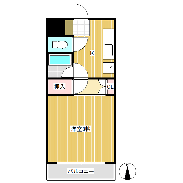 スウィートフレンドの間取り