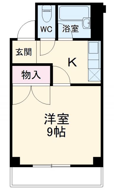 北名古屋市熊之庄のマンションの間取り