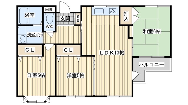 メゾンエトワールの間取り